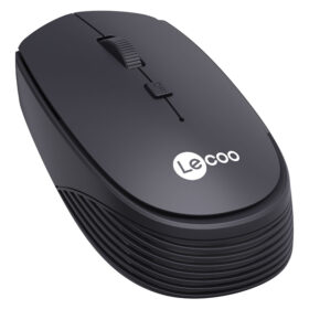 LENOVO LECOO WS202 1600 DPI 4 TUŞLU SİYAH KABLOSUZ MOUSE (K0)