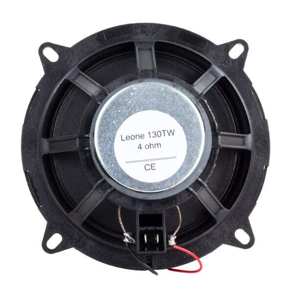 LEONE 130TW 13 CM 4 OHM 40 WATT PLASTİK KASA TWEETERLI TEKLİ OTO HOPARLÖR (MAGNET:60X17MM) (K0) - Görsel 3
