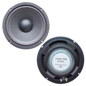 LEONE 1608 16 CM 8 OHM TWEETERSIZ TEKLİ HOPARLÖR (BASS HOPARLÖR) (K0)