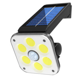 LF-1750A 54 COB LEDLİ 3 MODLU SENSÖRLÜ SOLAR İNDİKSİYON DUVAR LAMBASI (K0)