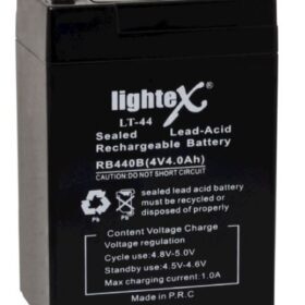 LIGHTEX LT-44 4 VOLT - 4 AMPER KURU AKÜ (IŞILDAK AKÜSÜ) (K0)