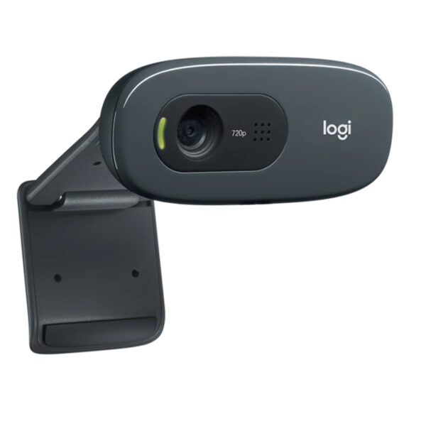 LOGITECH C270 HD SİYAH MİKROFONLU WEBCAM (K0) - Görsel 3