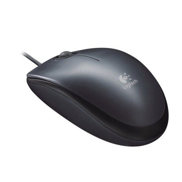 LOGITECH M90 KABLOLU SİYAH USB MOUSE (K0) - Görsel 2