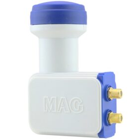 MAG ÇİFTLİ TWİN LNB ALTIN UÇLU PHILIPS CHİP 0.1DB (K0)