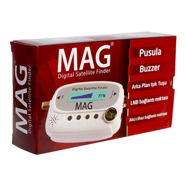 MAG MG-6300 LCD EKRANLI DIGITAL UYDU BULUCU (81) (K0) - Görsel 2