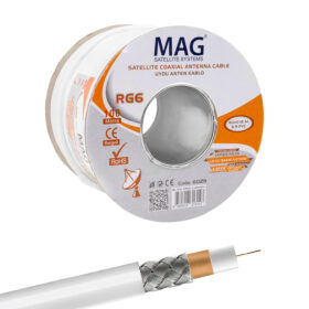 MAG RG6/U4 SAT1 BAKIR ANTEN KABLOSU (100 METRE) (K0)