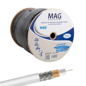 MAG RG6/U6 BAKIR CU/CU YEŞİL ANTEN KABLOSU (300 METRE) (K0)