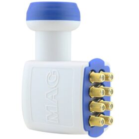 MAG SEKİZLİ LNB OCTO ALTIN UÇLU NEC CHIP 0.3DB (K0)