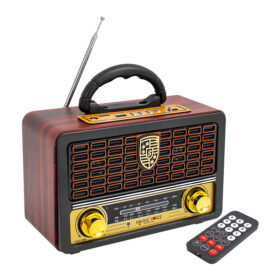 MAGICVOICE MV-110BT USB/SD/FM/BLUETOOTH DESTEKLİ NOSTALJİK RADYO (K0)