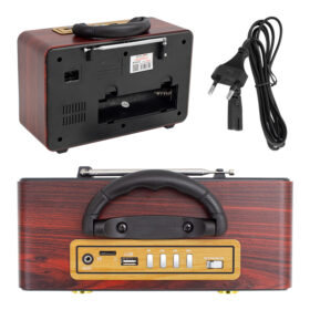 MAGICVOICE MV-115BT USB/SD/FM/BLUETOOTH DESTEKLİ NOSTALJİK RADYO (K0)