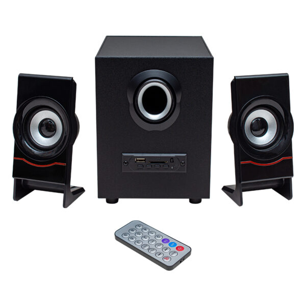 MAGICVOICE MV-4966 USB+TF CARD+FM+BT UKLI 2+1 SES SİSTEMİ (K0)