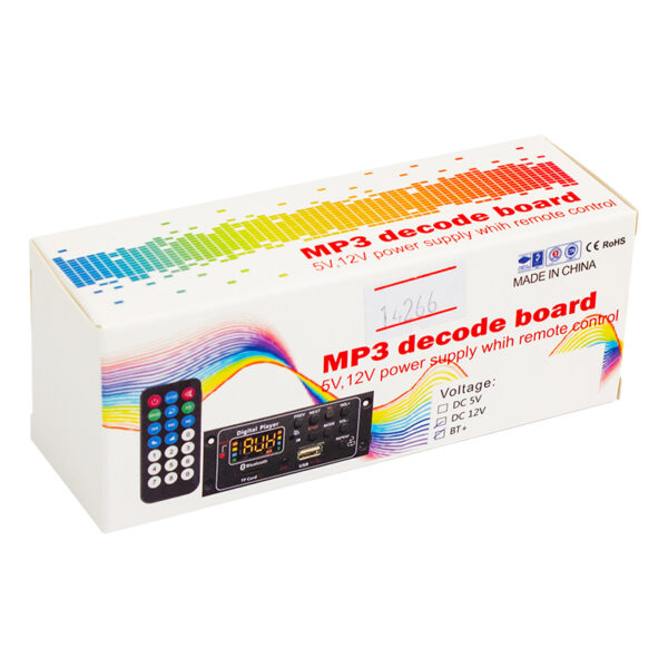 MAGICVOICE G012 OTO TEYP USB/SD/BLUETOOTH KUMANDALI OTO TEYP ÇEVİRİCİ (K0) - Görsel 3