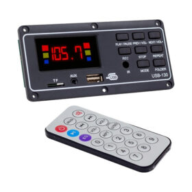 MAGICVOICE MV-15949 USB-130 USB/SD/MIC/AUX/BLUETOOTH KUMANDALI EKRANLI OTO TEYP ÇEVİRİCİ DİJİTAL PLAYER BOARD (K0)