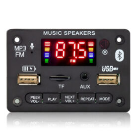 MAGICVOICE G018 USB/SD/BLUETOOTH-KUMANDA-2*40W ANFİ ÇIKIŞLI OTO TEYP ÇEVİRİCİ DİJİTAL PLAYER BOARD (K0)