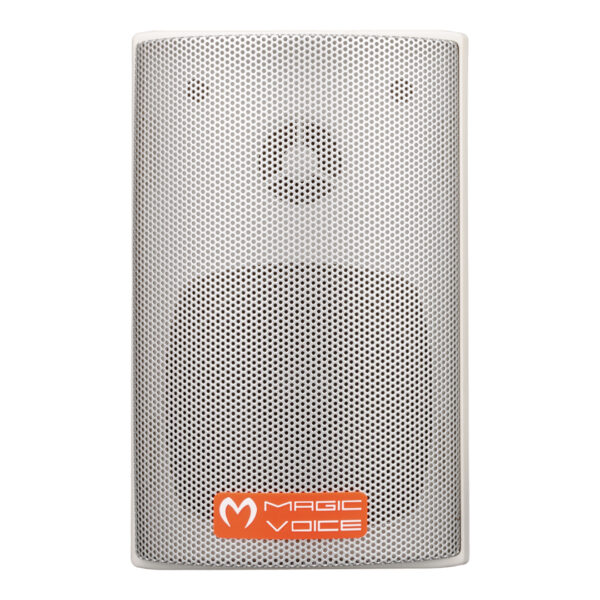 MAGICVOICE MV-16 7.5 CM 30 WATT 2Lİ TAKIM BEYAZ TRAFOSUZ SÜTUN HOPARLÖR (K0) - Görsel 2