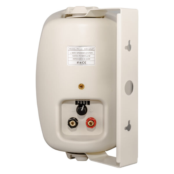 MAGICVOICE MV-22 12 CM 40 WATT 2Lİ TAKIM BEYAZ TRAFOLU SÜTUN HOPARLÖR (K0) - Görsel 2