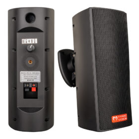 MAGICVOICE MV-26 2*7.5 CM 50 WATT 2Lİ TAKIM SİYAH TRAFOLU SÜTUN HOPARLÖR (K0)