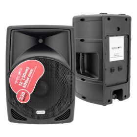 MAGICVOICE MV-3412 30 CM 500 W 12 PLASTİK KABİN PASİF HOPARLÖR (KÖPÜKSÜZ GÖNDERİLMESİN) (K0)