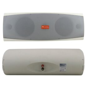 MAGICVOICE MV-28TRF 2*13CM 40W BEYAZ TEKLİ SÜTUN HOPARLÖR TRAFOLU (K0)