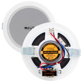 MAGICVOICE MV-6728  5 13 CM 8 OHM 6W BEYAZ ALÇIPAN HOPARLÖR TRAFOLU (K0)