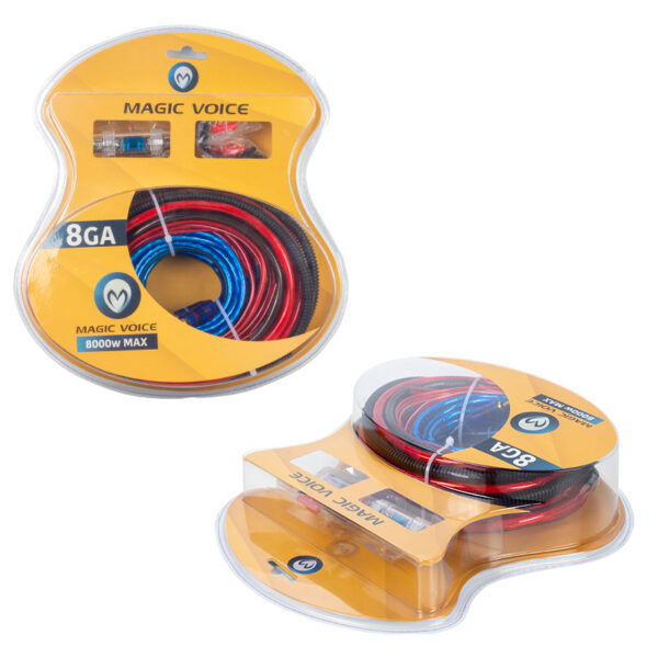 MAGICVOICE MV-12144 8 GA OTO ANFİ KABLO SETİ (K0) - Görsel 3