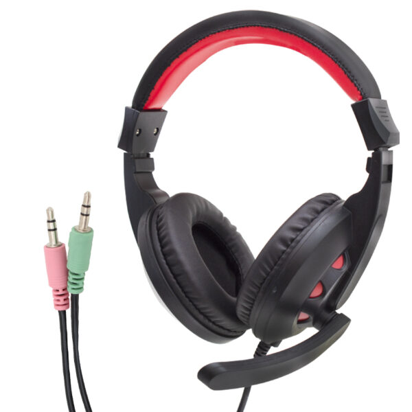 MAGICVOICE A-65 MİSDE 3.5MM AUX GİRİŞLİ RGB IŞIKLI KULAKÜSTÜ MİKROFONLU OYUNCU KULAKLIK (K0) - Görsel 3