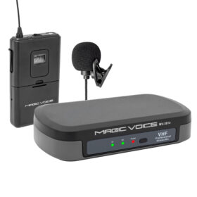 MAGICVOICE MV-3812 VHF YAKA TİPİ TELSİZ MİKROFON (K0)