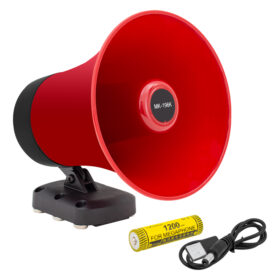 MAGICVOICE MK-196K ARAÇ ÜSTÜ MIKNATISLI BLUETOOTH USBLİ 18650 PİLLİ (ŞARJLI) 50 W HARİCİ HOPARLÖR (K0)