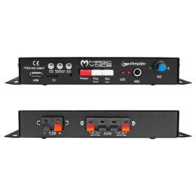 MAGICVOICE MV-129 MİNİ-USB KAYITLI PAZARCI-12V-ARAÇ-ANFİSİ MONTELENEBİLİR 20W (K0)