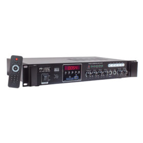MAGICVOICE MV-540 100 WATT USB/SD/UK BLUETOOTH 2 MİK MUTE GİRİŞLİ 5 BÖLGELİ AÇIP KAPAMA HAT TRAFOLU ANFİ (K0)