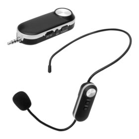 MAGICVOICE MV-1306H UHF 1 HEADSET ŞARJLI KABLOSUZ TELSİZ MİKROFON (K0)