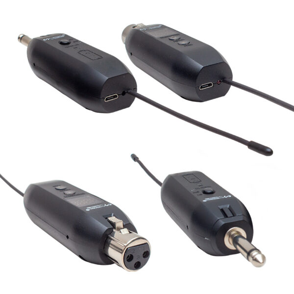 MAGICVOICE MV-19587 UHF GİTAR TİP KABLOLU MİC İ KABLOSUZ ÇEVİRİCİ ( MİC XRL Lİ) (K0) - Görsel 2