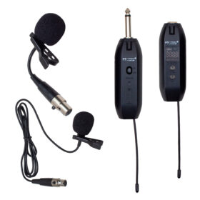 MAGICVOICE MV-19589 UHF MİNİ YAKA -KÜRSÜ KABLOSUZ ENSTRÜMAN MİKROFONU(MİC XRL Lİ) (81) (K0)