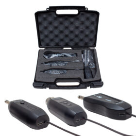 MAGICVOICE MV-19595 UHF GİTAR TİP KABLOSUZ MİKROFON ÜÇLÜ SET(RECEVER XRL) (K0)