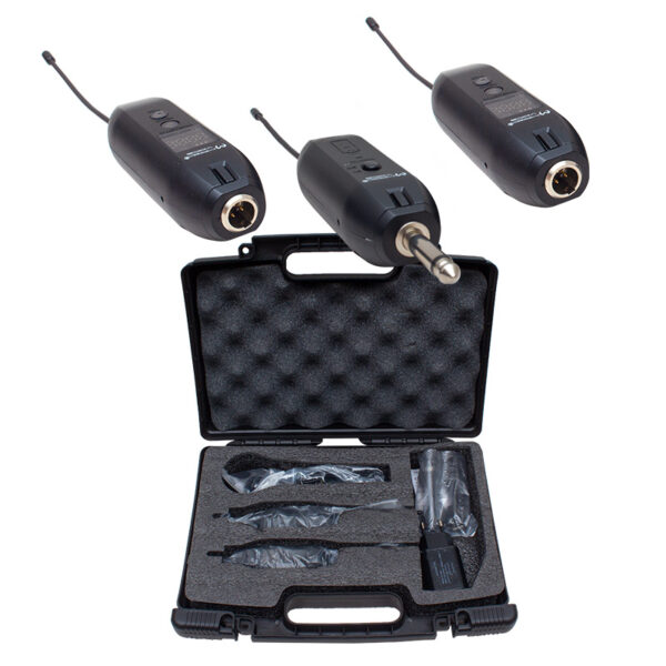 MAGICVOICE MV-19596  UHF ENSTRÜMAN TİP KABLOSUZ MİKROFON ÜÇLÜ SET(KÜRSÜ-YAKA MİK Lİ)XRL Lİ (K0) - Görsel 2