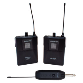MAGICVOICE MV-19597 UHF KABLOSUZ YAKA MİKROFON ÜÇLÜ SET (K0)