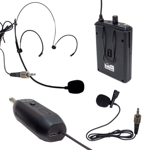 MAGICVOICE MV-19599 UHF KABLOSUZ YAKA MİKROFON (K0) - Görsel 2