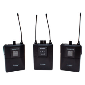 MAGICVOICE MV-19604 UHF KABLOSUZ MİKROFONU YAKA (MİC LER HEADSET) KAMERA (K0)
