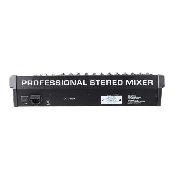 MAGICVOICE MV-P1200 12 CH-USB/BT DECK MİXER ANFİ (K0) - Görsel 3