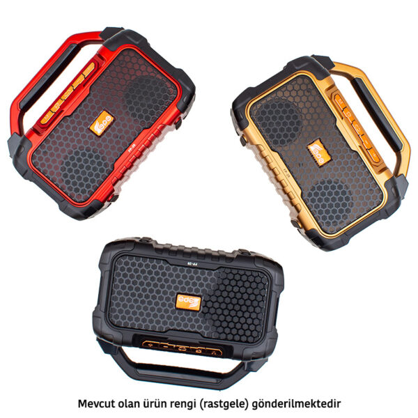 MAGICVOICE FP-29 USB/SD/FM/BLUETOOTH DESTEKLİ TAŞINABİLİR HOPARLÖR (K0) - Görsel 3