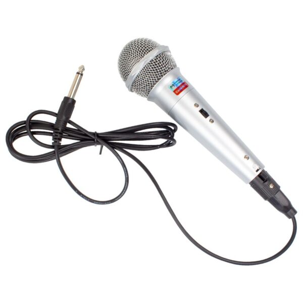 MAGICVOICE MV-4676 DİNAMİK GRİ KABLOLU EL MİKROFONU (K0)
