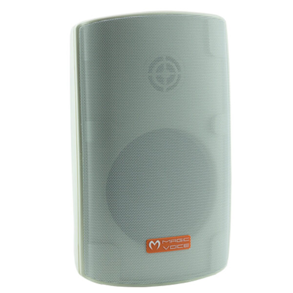 MAGICVOICE MV-38 11 CM 50 W BEYAZ SÜTUN HOP 2Lİ TAKIM TRAFOLU (K0) - Görsel 3