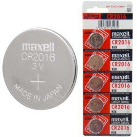 MAXELL CR2016 3V LITYUM PARA PİL 5Lİ PAKET (K0)