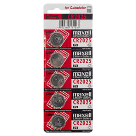 MAXELL CR2025 3V LITYUM PARA PİL 5Lİ PAKET (K0)