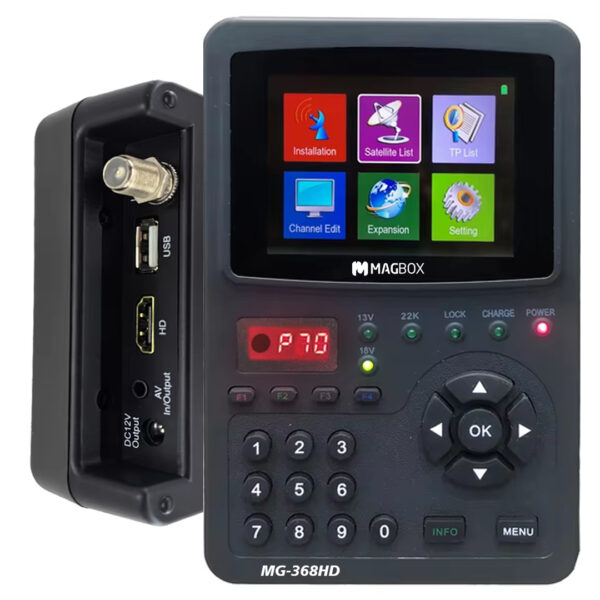 MG-368HD 3.5 İNÇ FULL HD LCD EKRANLI GÖRÜNTÜLÜ DİJİTAL UYDU YÖN BULUCU (K0)