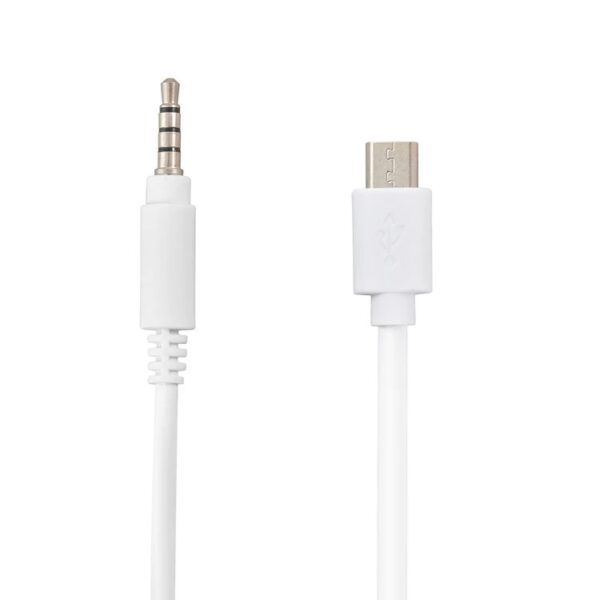 MICRO USB TO AUX 4 BOĞUM 80 CM KABLO (K0)