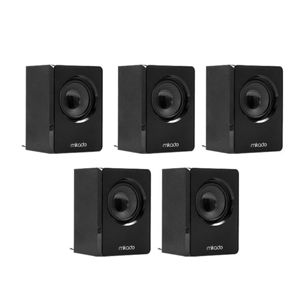 MIKADO MD-505 5+1 USB+SD+FM DESTEKLİ BLUETOOTH SPEAKER (K0) - Görsel 3