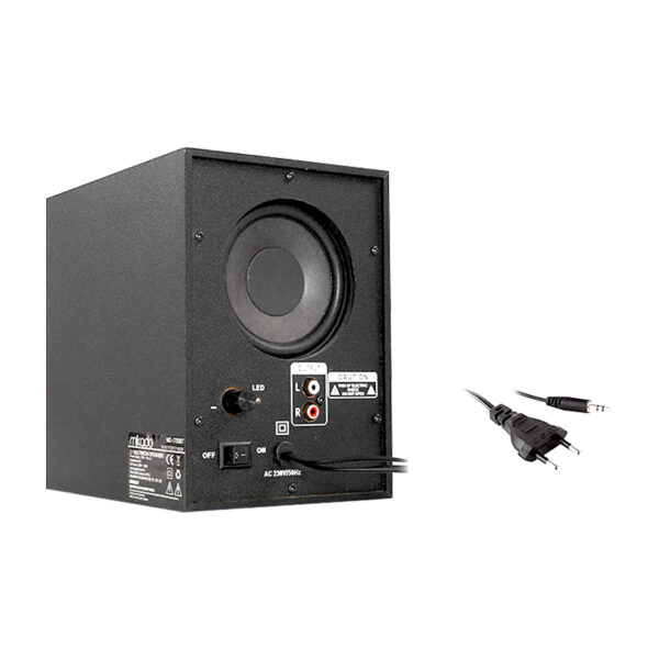 MIKADO MD-1700BT 2+1 SIYAH USB+SD+FM DESTEKLI UKLI MULTIMEDIA BLUETOOTH SPEAKER (K0) - Görsel 3