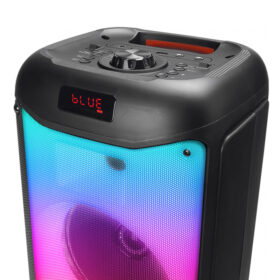 MIKADO MD-40KP 40W BLUETOOTH TWS FMLİ RGB IŞIKLI KABLOSUZ MİKROFONLU KULE HOPARLÖR (K0)
