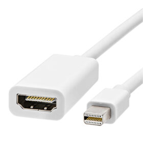 MİNİ DİSPLAY PORT ERKEK TO HDMI DİŞİ 15 CM ÇEVİRİCİ KABLO (81) (K0)